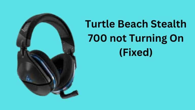 Turtle Beach Stealth 700 Not Turning On (Fixed)