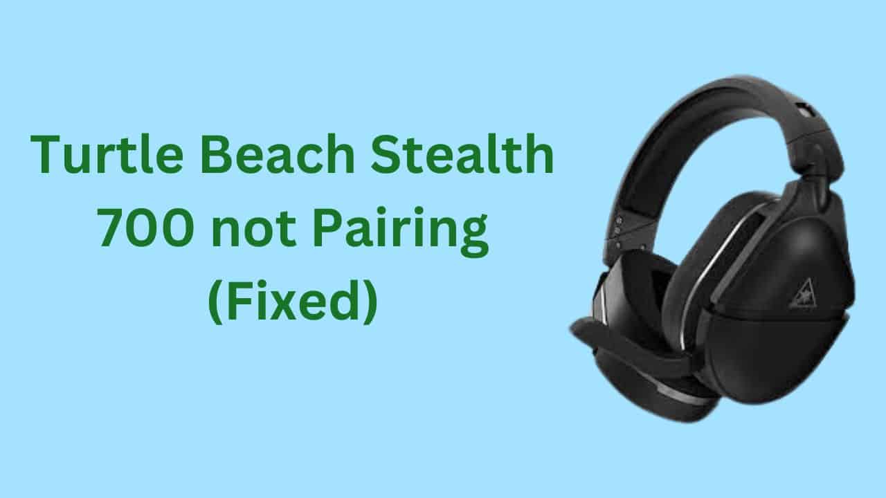 Turtle Beach Stealth 700 Not Pairing Fixed Headphones Dude