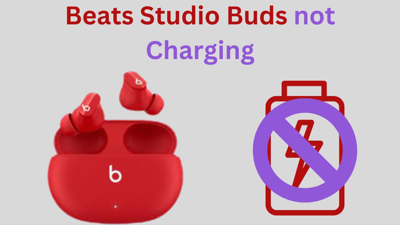 Beats Studio Buds not Charging